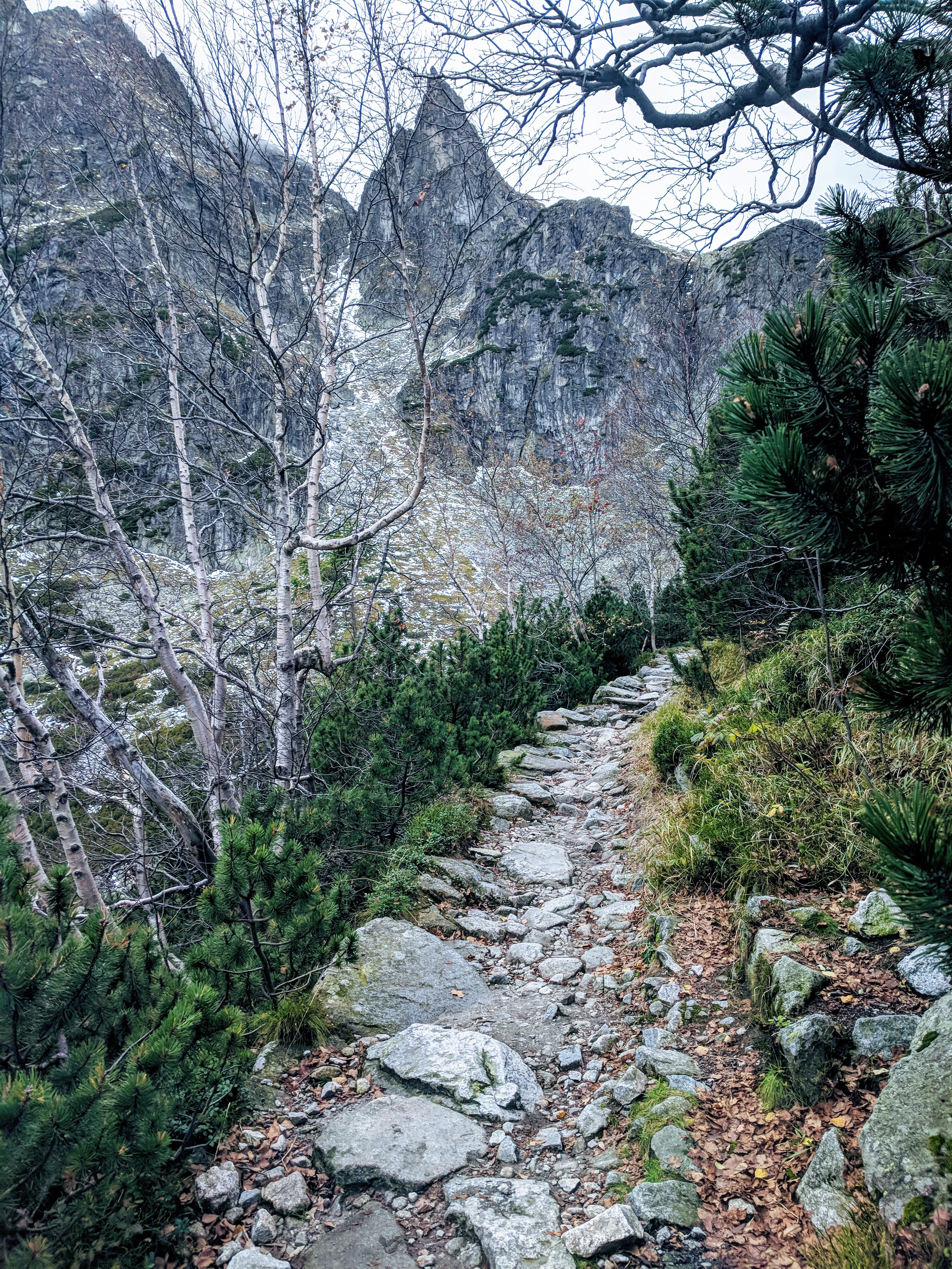 View from Morskie Oko towards west